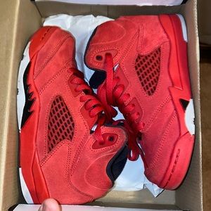 toddler jordan 5 (RED) size 12c